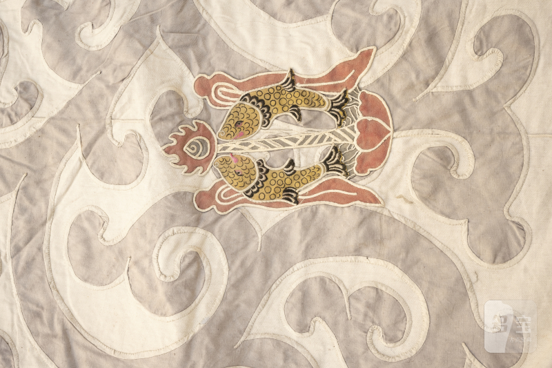 A LARGE APPLIQUÉ COTTON TENT - 图20